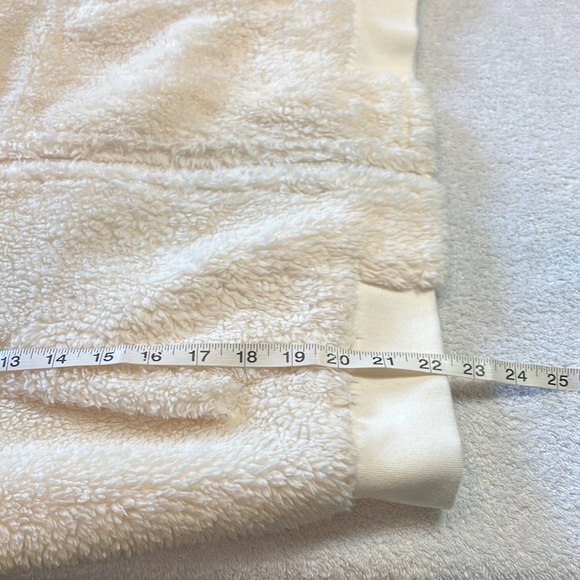 J Crew cream teddy zip up jacket - Picture 8 of 8